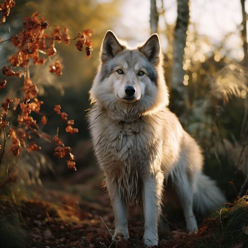 Norwegischer Elchhund Grau